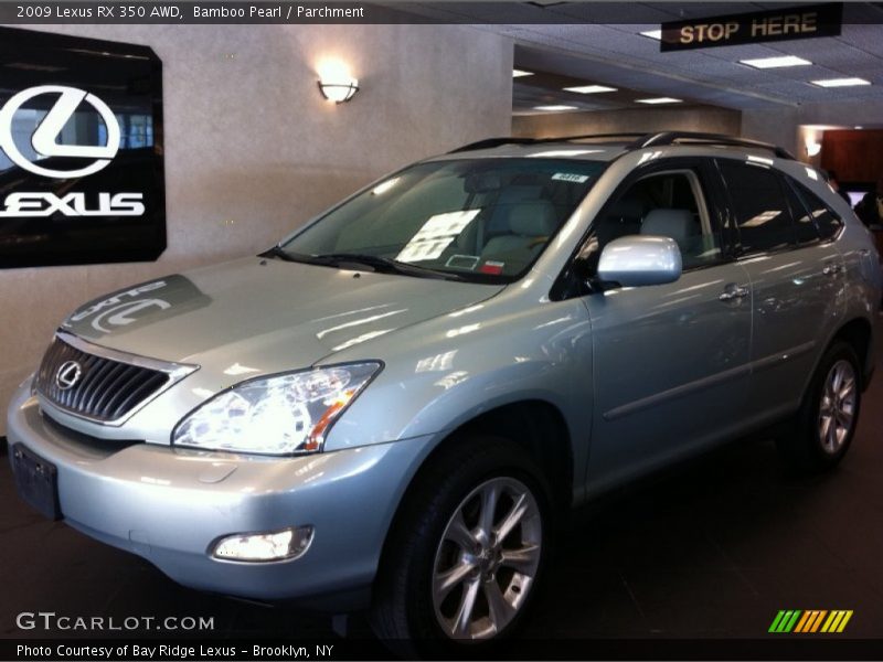 Bamboo Pearl / Parchment 2009 Lexus RX 350 AWD