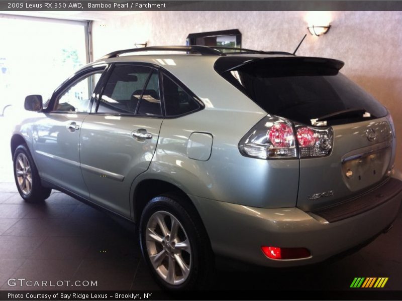Bamboo Pearl / Parchment 2009 Lexus RX 350 AWD