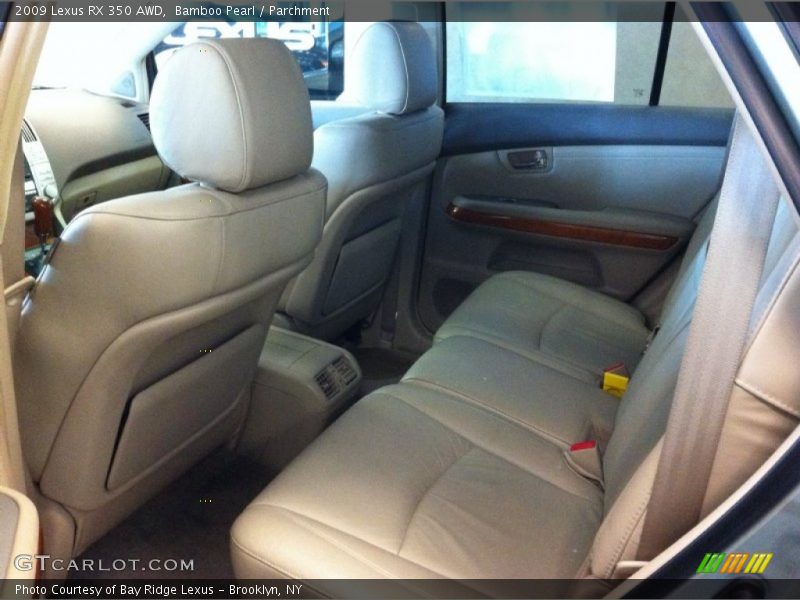 Bamboo Pearl / Parchment 2009 Lexus RX 350 AWD