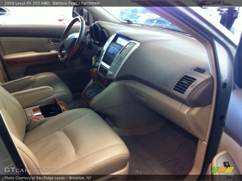 Bamboo Pearl / Parchment 2009 Lexus RX 350 AWD