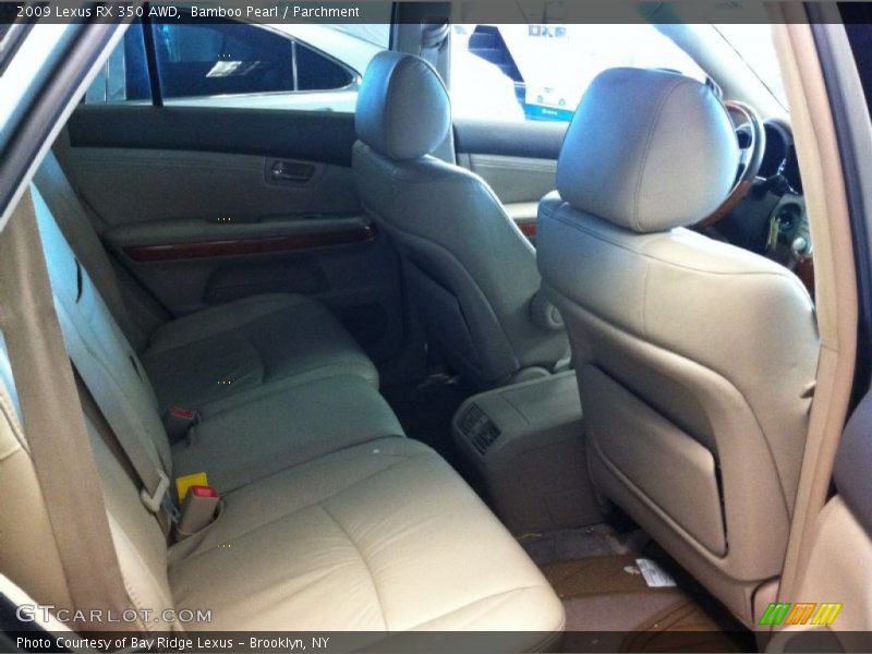 Bamboo Pearl / Parchment 2009 Lexus RX 350 AWD