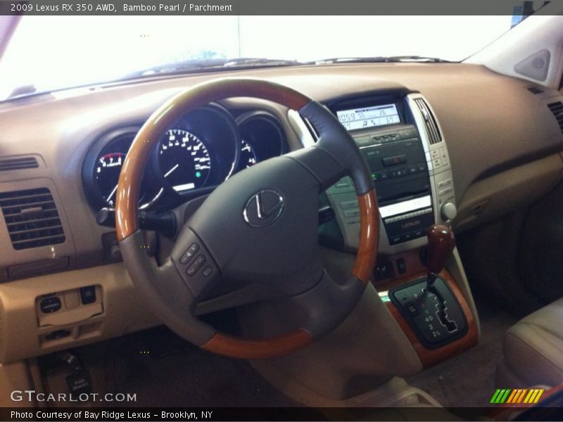 Bamboo Pearl / Parchment 2009 Lexus RX 350 AWD