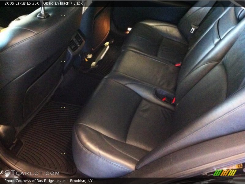 Obsidian Black / Black 2009 Lexus ES 350