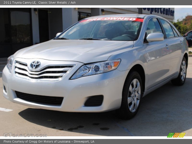 Classic Silver Metallic / Ash 2011 Toyota Camry LE