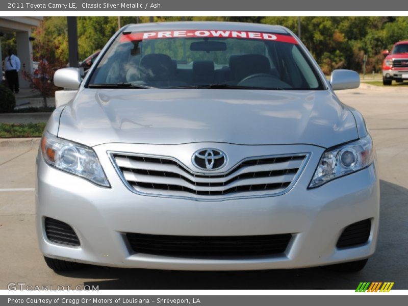 Classic Silver Metallic / Ash 2011 Toyota Camry LE