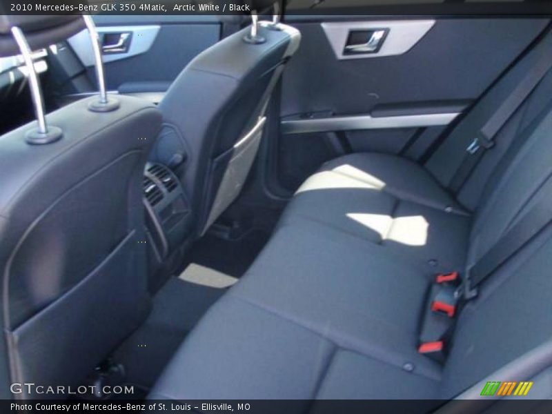Arctic White / Black 2010 Mercedes-Benz GLK 350 4Matic