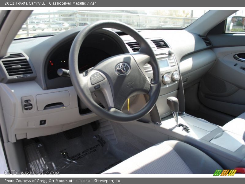 Classic Silver Metallic / Ash 2011 Toyota Camry LE