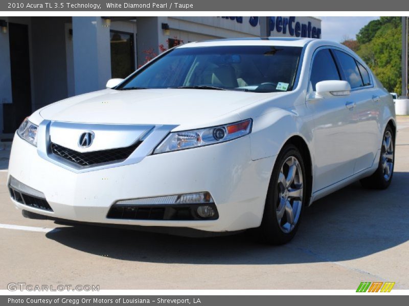 Front 3/4 View of 2010 TL 3.5 Technology