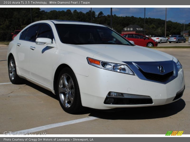 Front 3/4 View of 2010 TL 3.5 Technology