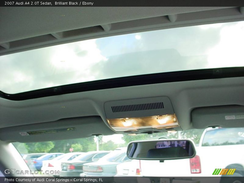 Brilliant Black / Ebony 2007 Audi A4 2.0T Sedan