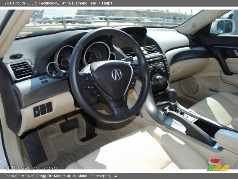 Dashboard of 2010 TL 3.5 Technology