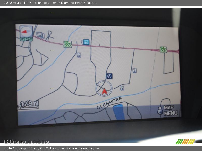 Navigation of 2010 TL 3.5 Technology