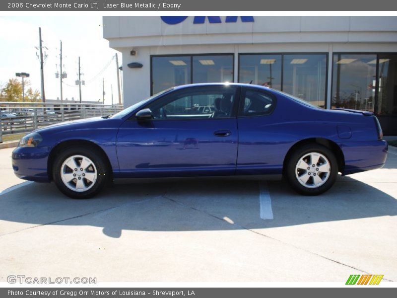 Laser Blue Metallic / Ebony 2006 Chevrolet Monte Carlo LT
