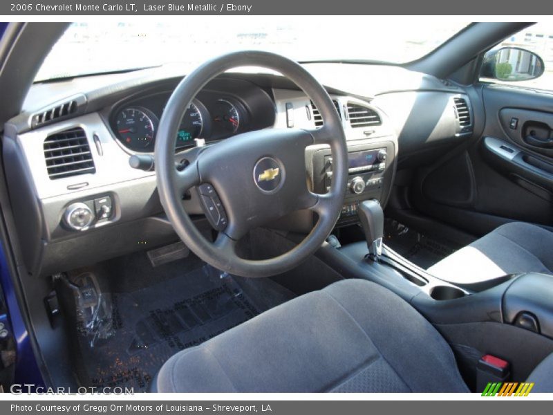 Ebony Interior - 2006 Monte Carlo LT 