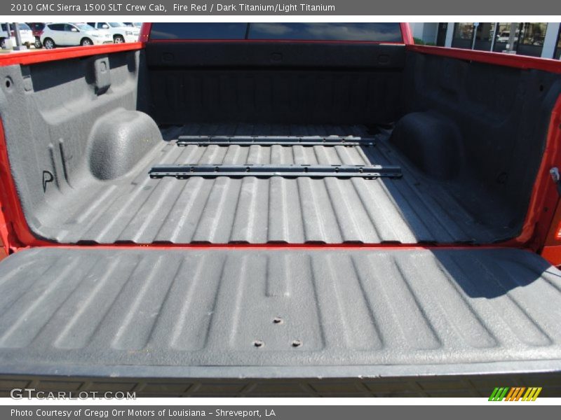 Fire Red / Dark Titanium/Light Titanium 2010 GMC Sierra 1500 SLT Crew Cab