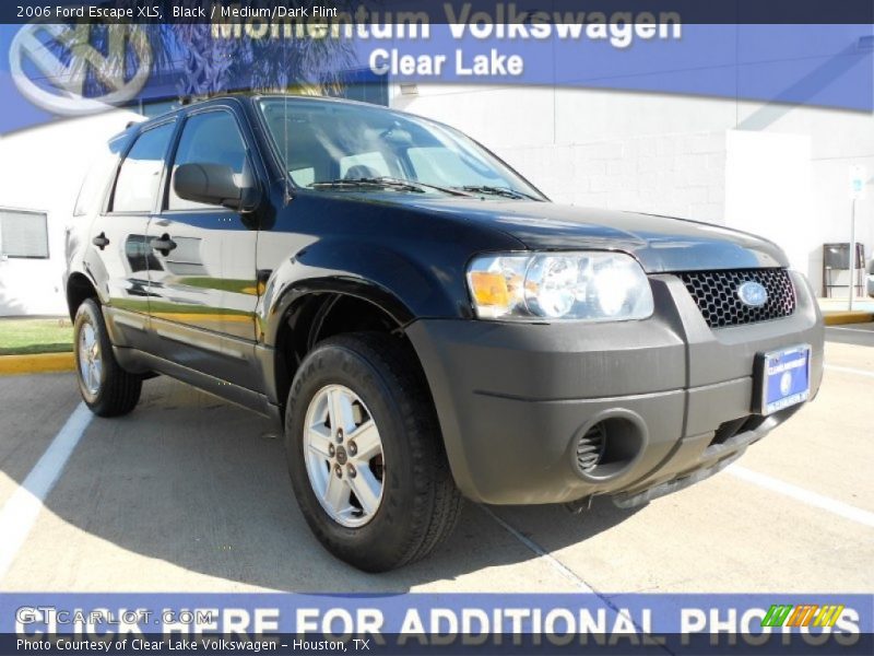 Black / Medium/Dark Flint 2006 Ford Escape XLS