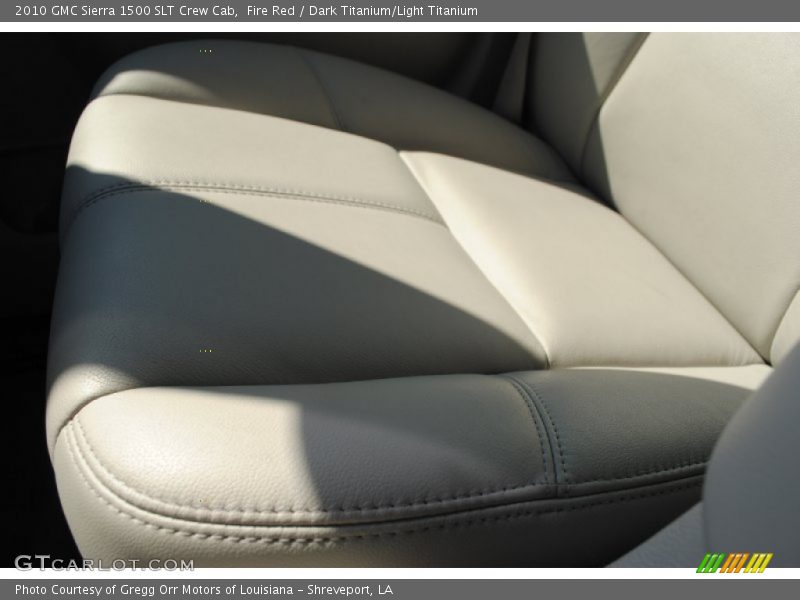 Fire Red / Dark Titanium/Light Titanium 2010 GMC Sierra 1500 SLT Crew Cab