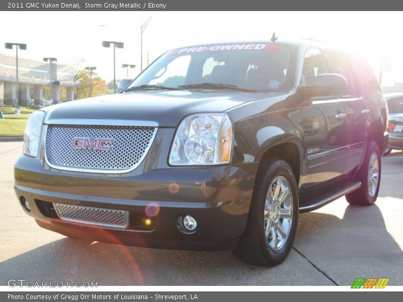 Storm Gray Metallic / Ebony 2011 GMC Yukon Denali