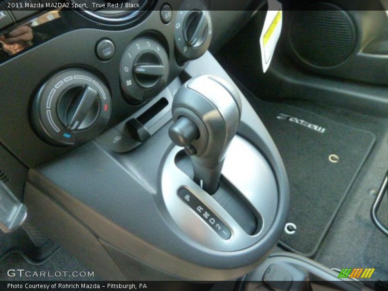 True Red / Black 2011 Mazda MAZDA2 Sport