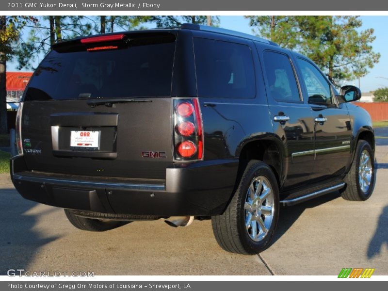 Storm Gray Metallic / Ebony 2011 GMC Yukon Denali
