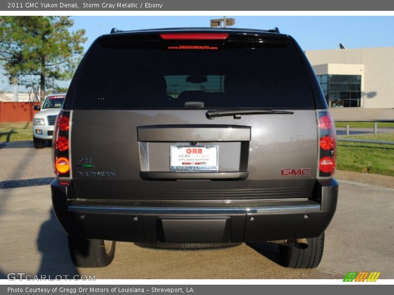 Storm Gray Metallic / Ebony 2011 GMC Yukon Denali