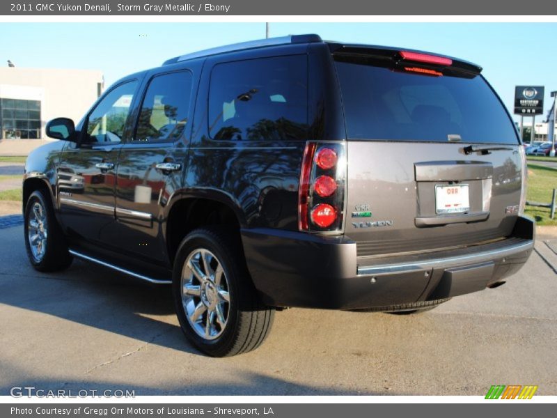 Storm Gray Metallic / Ebony 2011 GMC Yukon Denali