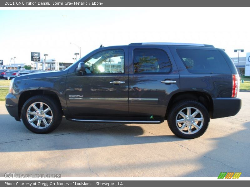 Storm Gray Metallic / Ebony 2011 GMC Yukon Denali