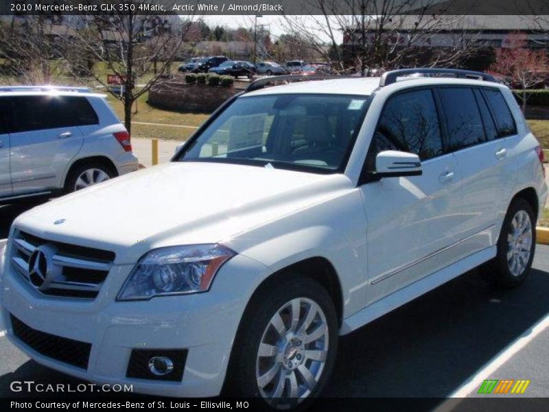 Arctic White / Almond/Black 2010 Mercedes-Benz GLK 350 4Matic