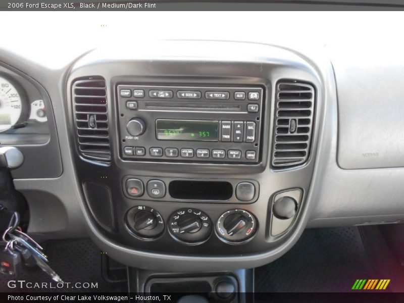 Black / Medium/Dark Flint 2006 Ford Escape XLS
