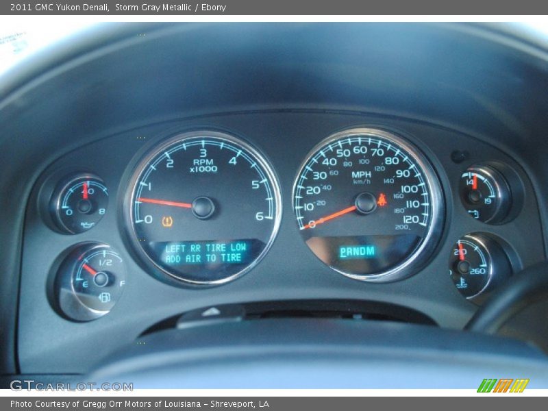 Storm Gray Metallic / Ebony 2011 GMC Yukon Denali