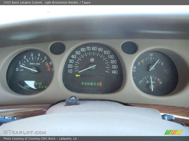 Light Bronzemist Metallic / Taupe 2002 Buick LeSabre Custom