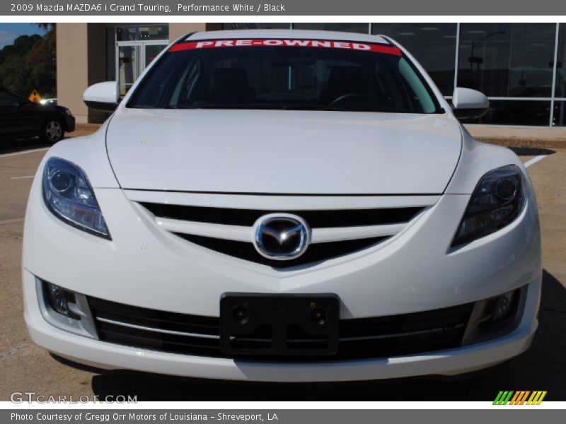 Performance White / Black 2009 Mazda MAZDA6 i Grand Touring