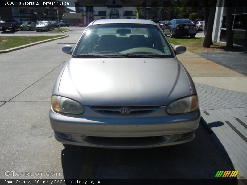 Pewter / Beige 2000 Kia Sephia LS