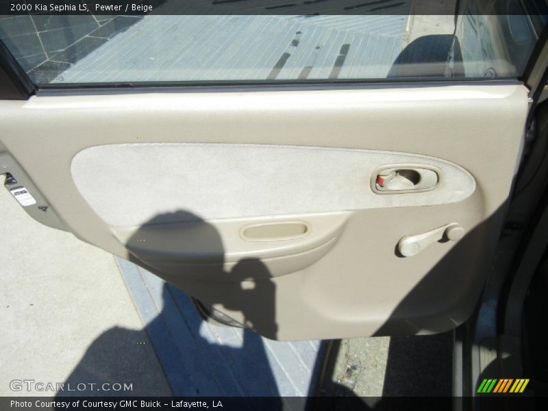 Pewter / Beige 2000 Kia Sephia LS