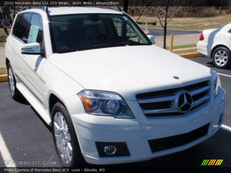 Arctic White / Almond/Black 2010 Mercedes-Benz GLK 350 4Matic