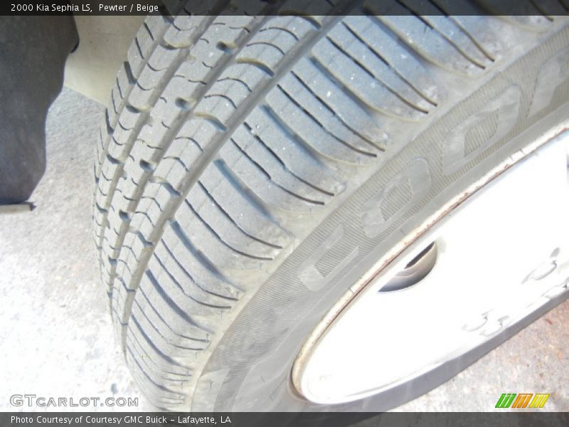 Pewter / Beige 2000 Kia Sephia LS