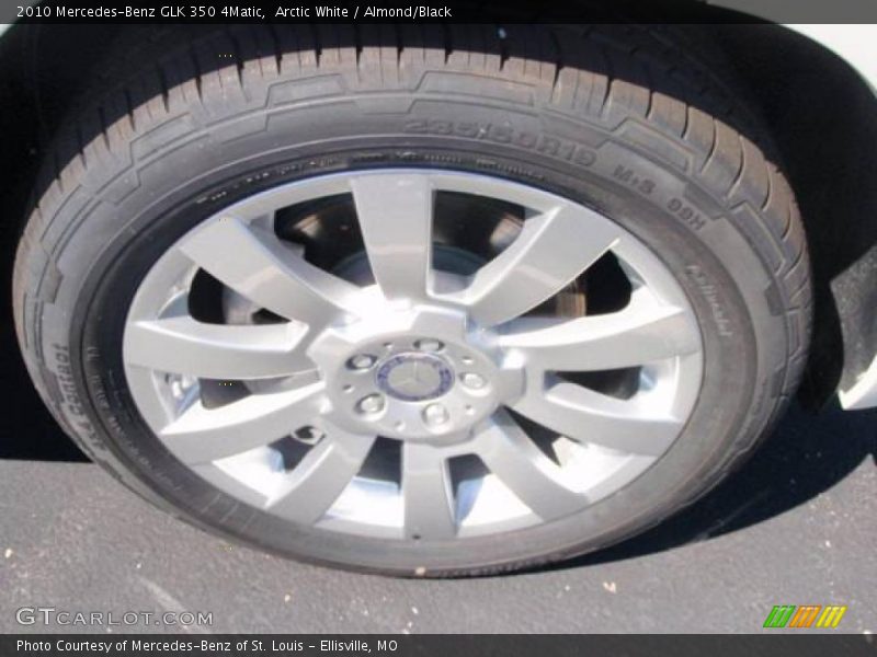 Arctic White / Almond/Black 2010 Mercedes-Benz GLK 350 4Matic