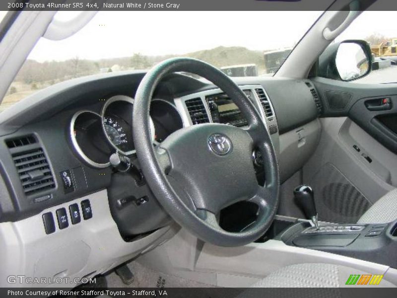 Natural White / Stone Gray 2008 Toyota 4Runner SR5 4x4