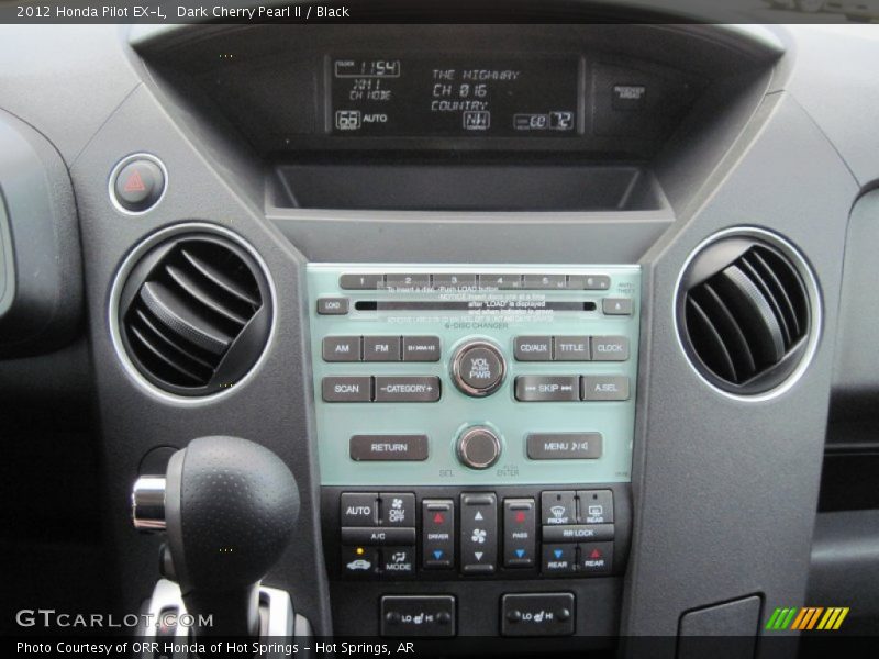 Controls of 2012 Pilot EX-L
