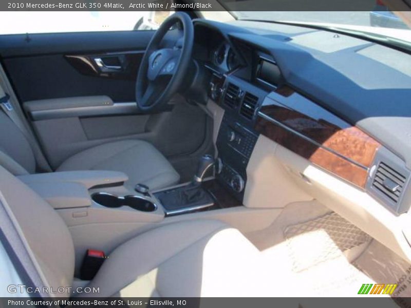 Arctic White / Almond/Black 2010 Mercedes-Benz GLK 350 4Matic