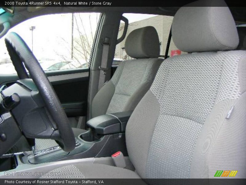 Natural White / Stone Gray 2008 Toyota 4Runner SR5 4x4