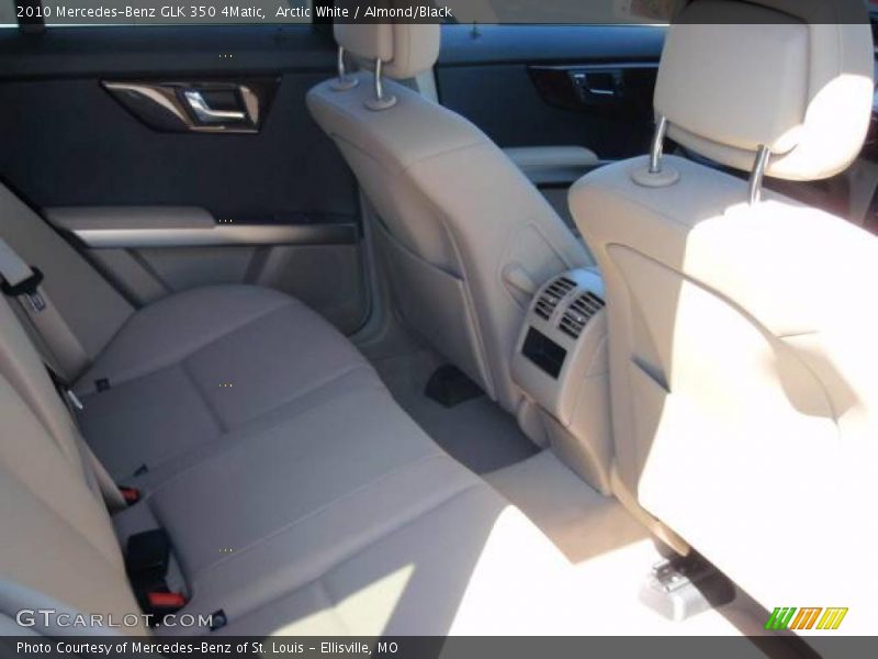 Arctic White / Almond/Black 2010 Mercedes-Benz GLK 350 4Matic