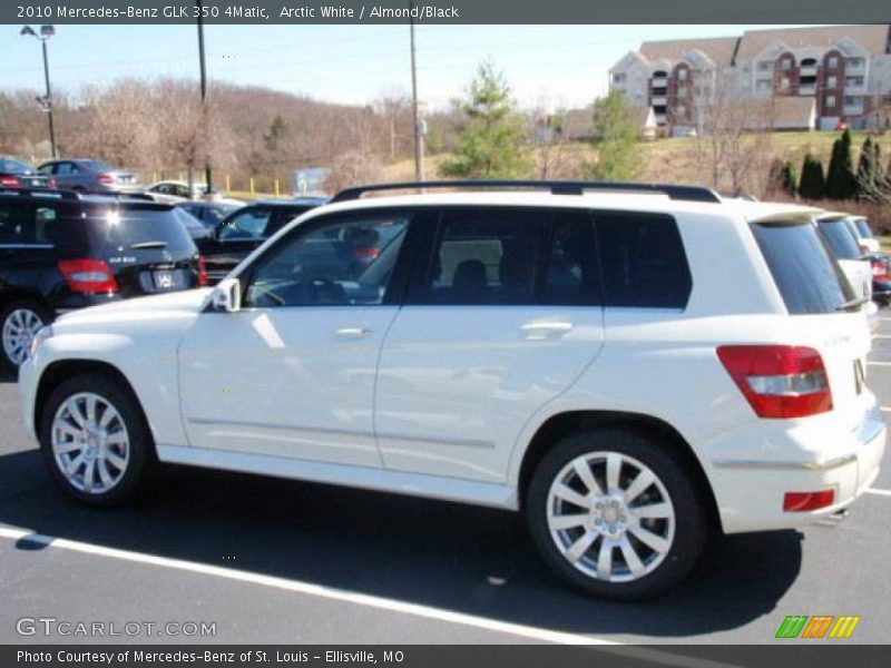 Arctic White / Almond/Black 2010 Mercedes-Benz GLK 350 4Matic