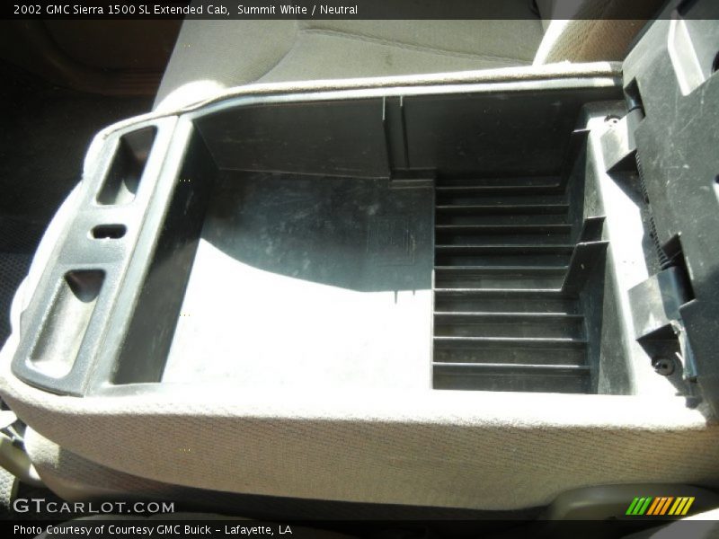 Summit White / Neutral 2002 GMC Sierra 1500 SL Extended Cab