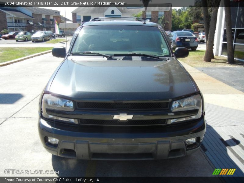 Dark Gray Metallic / Medium Pewter 2004 Chevrolet TrailBlazer LS