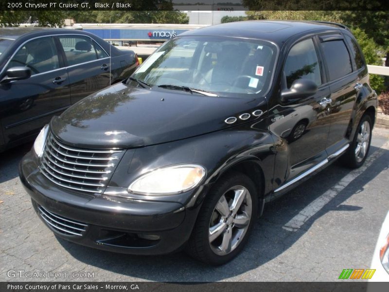 Black / Black 2005 Chrysler PT Cruiser GT