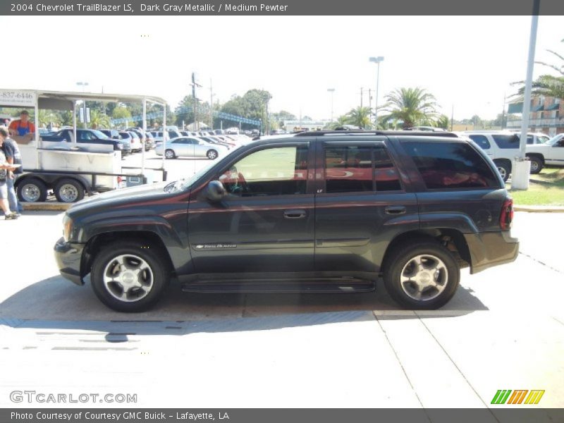 Dark Gray Metallic / Medium Pewter 2004 Chevrolet TrailBlazer LS