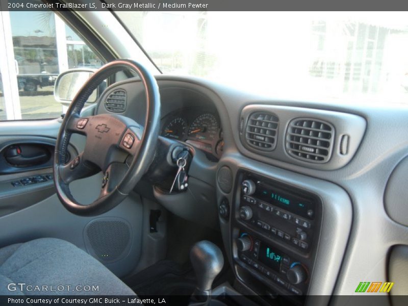 Dark Gray Metallic / Medium Pewter 2004 Chevrolet TrailBlazer LS