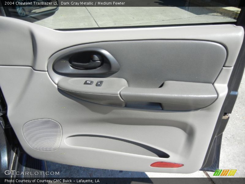 Dark Gray Metallic / Medium Pewter 2004 Chevrolet TrailBlazer LS