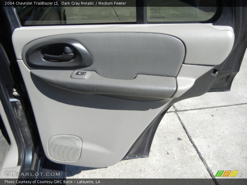 Dark Gray Metallic / Medium Pewter 2004 Chevrolet TrailBlazer LS